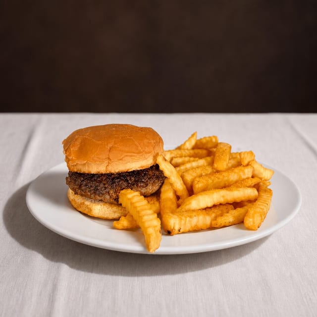 Mini Burger Meal.